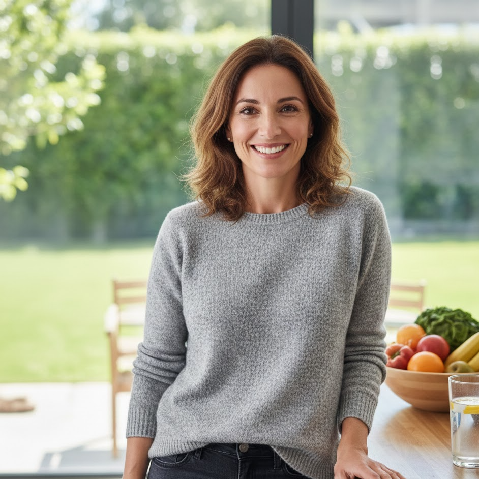 Retrato de paciente satisfecha